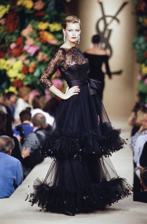 ysl gowns